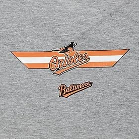 Baltimore Orioles MLB Pet T-Shirt, Medium, Color:Gray by Hunter