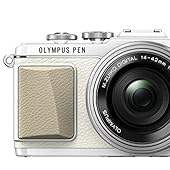 OLYMPUS ミラーレス一眼 PEN E-PL7 14-42mm EZレンズキット ホワイト E-PL7 EZ LKIT WHT
