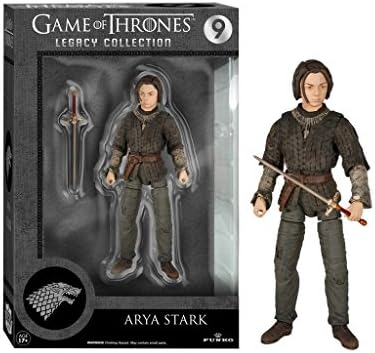 Arya Stark: Funko Legacy Collection x Game of Thrones Action Figure + FREE Mystery Item Bundle