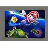 SUPER MARIO GALAXY CANVAS ART GALLERY WRAP 28X20"