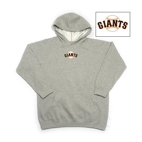 San Francisco Giants MLB "JV" Youth Pullover Hooded Sweatshirt For Kids (Heather)