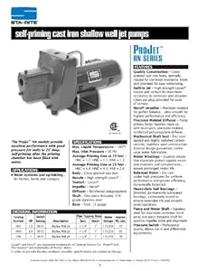 Sta-Rite HNE 1 H.P. 1/115-220V, Shallow Well Jet Pump with ... puma air compressor wiring diagram 220v 