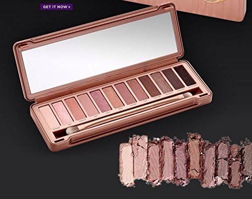 Best seller Makeup Glitter Eyeshadow Palette Cosmetics Latest 12 Color NK3 Brand eye shadow Brush Make up Set