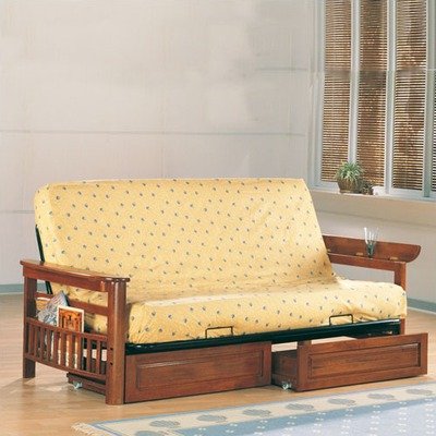 Cottage Grove Weather Oak Futon Frame
