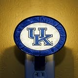 KENTUCKY WILDCATS Team Logo ART-GLASS NIGHTLIGHT (4 1/2 x 4 3/4) by Memory Company