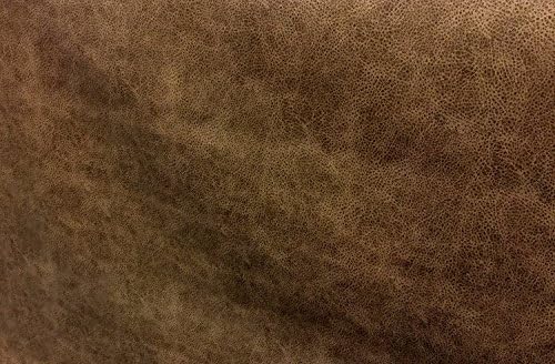 Brown Snakeskin Bonded Leather Vinyl Upholstery Fabric