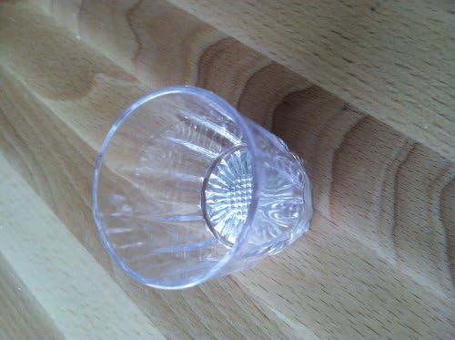 Set of 4 LED 2oz Shot Glasses Light Up Multi-Color Flashing Barware Glasses