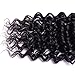 Oriental Show 8~30 inches 6A Brazilian Deep Wave, Pack of 3(Mixed Length), 100% Unprocessed Virgin Human Hair, 300g Total(100g Each), Natural Color
