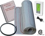 20 sq. ft. Warmstone floor heating or countertop heating kit (thermostat plus 24 in. x 10 ft. mat)