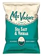 Miss Vickie's Kettle Cooked Potato Chips, Sea Salt & Vinegar, 1.375-Ounce Large Single Serve Bags (Pack of 64)