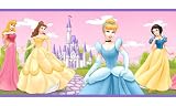 Imperial Disney Home DF059182B Forever A Princess Border, Pink, 10.25-Inch Wide
