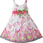 Sunny Fashion Robe Fille Papillon Dou...