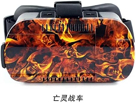 3D VR Virtual Reality Glasses Headset for 4.7~6 Inch Screen Phones iphone 6, iphone 6s iphone 6s plus Samsung LG Sony HTC, Nexus 6,Red