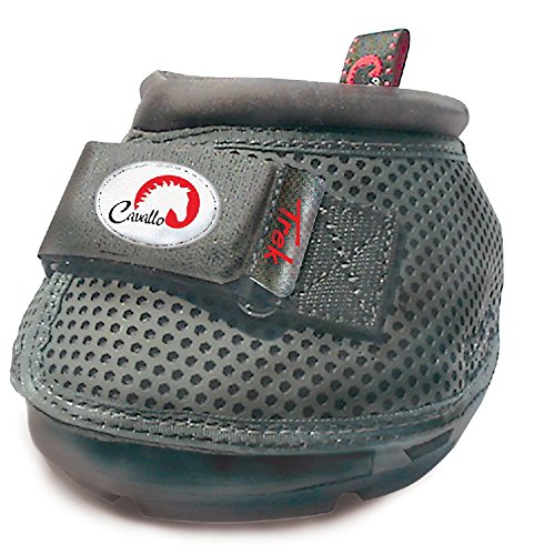 Cavallo Horse & Rider Trek Slim Sole Hoof Boots, Size 1