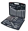 Ampro T45835 Go-Thru Hex Geared Socket and Tool Set, 120-Piece
