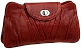 Treesje Metro Clutch,Lipstick,one size