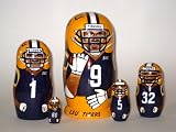 LCU Tigers NCAA College Football or any team Russian Nesting doll 5 pcs / 6 in * ncaa.LSU.tigers