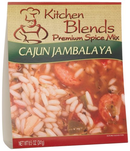 Kitchen Blends Cajun Jambalaya Mix, 8.5-Ounce Packages (Pack of 3)