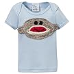 Infants' Morfs Cheeky Monkey Short-Sleeve Tee - Light Blue