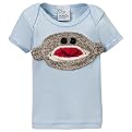 Infants' Morfs Cheeky Monkey Short-Sleeve Tee - Light Blue
