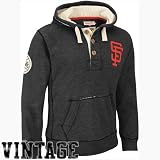 MLB Mitchell & Ness San Francisco Giants Cooperstown Collection Playmaker Hoodie - Black (XXX-Large)