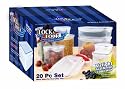 Lock & Lock Polypropylene 20-Piece Set
