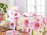 Le Vele Joy Duvet Cover Bed in Bag Full Queen Bedding Sheets Set LE235Q
