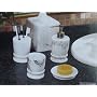 Marble Bathroom Accessories (5 piece)