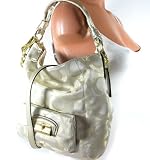 Coach Kristin Op Art Lurex Hobo Bag 15016 (Chalk/Pale Gold) 51 Vb8D1xwL. SL160 Coach Kristin Op Art Lurex Hobo Bag 15016 (Chalk/Pale Gold)