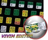 NEW VI AND VIM EDITOR KEYBOARD STICKER