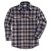 Carhartt Men Heavyweight Flannel Plaid Long Sleeve Work Shirt