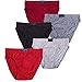 Godsen Men's Cotton 5-Pack Low Rise Briefs Classic Sport Underwear