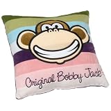 Bobby Jack Groovy Stripes 16-Inch Plush Decorative Pillow