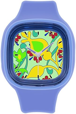 Kosmore Sports Bright Colors Sporty Watches Womens Wrist Watch Blue