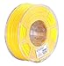eSUN ABS filament 3mm Yellow 1kg (2.2lb) Spool for Makerbot, Reprap, UP, Afinia, Flash Forge and all FDM 3D Printers, Yellow