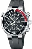 NEW ORIS TT1 CHRONOGRAPH DIVERS TITAN MENS WATCH 674 7599 71 54 RS