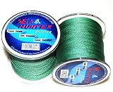 Sea Hunter Dyneema Super Braid Green 100M (109 yds) 80LB Test