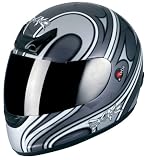 Syko Orbit Street Helmet Black/ Gun-metal/ Silver Small