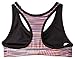 Soffe Big Girls' Reversible Bra, Spring Space Dye/Black, Medium