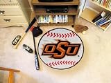 Oklahoma State University Cowboys Baseball Rug Mat