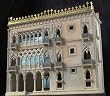 A Signed Dated Limited Edition Model of the Ca' D'Oro Palace in Venice By Timothy Richards A Signed Dated Limited Edition Model of the Ca' D'Oro Palace in Venice By Timothy Richards