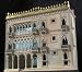A Signed Dated Limited Edition Model of the Ca' D'Oro Palace in Venice By Timothy Richards