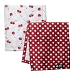 Bazzle Baby Burpers Set - Cherries/ Dotties