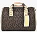 Michael Kors Grayson Medium Satchel Signature Brown PVC