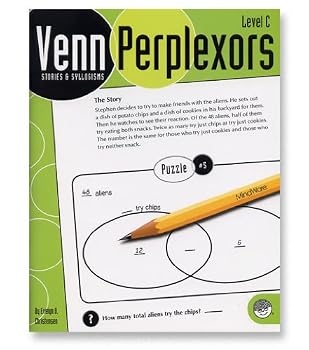 Venn Perplexors Level C/Grades 6-9 (MindWare's Best Logic Problems)
