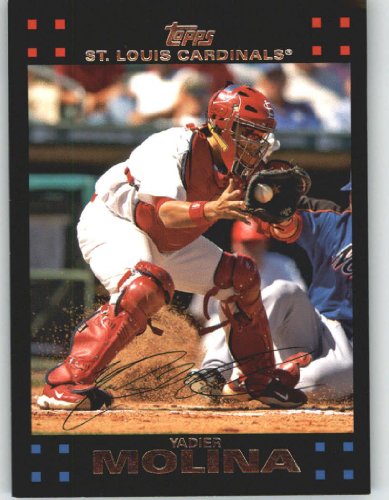 2007 Topps #660 Yadier Molina - St. Louis Cardinals (Baseball Cards)
