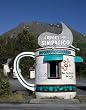 Espresso Simpatico in Seward, Alaska - 16"x20" - Fine-Art Gicl??e Photographic Print by Carol M. Highsmith