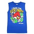 Angry Birds Racking Up Points I Make This Look Easy Boys Muscle Shirt (10/12 Large)