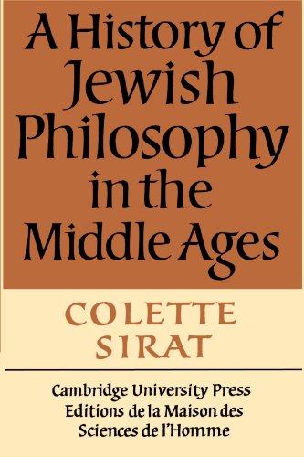 a history of jewish philosophy in the middle ages
