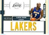 2011 Playoff National Treasures Authentic LaMar Odom 6 Patch Game Worn Jersey Card
